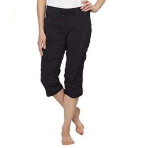 Kirkland Women's Active Capri Sport Legging (Black, X-Large)